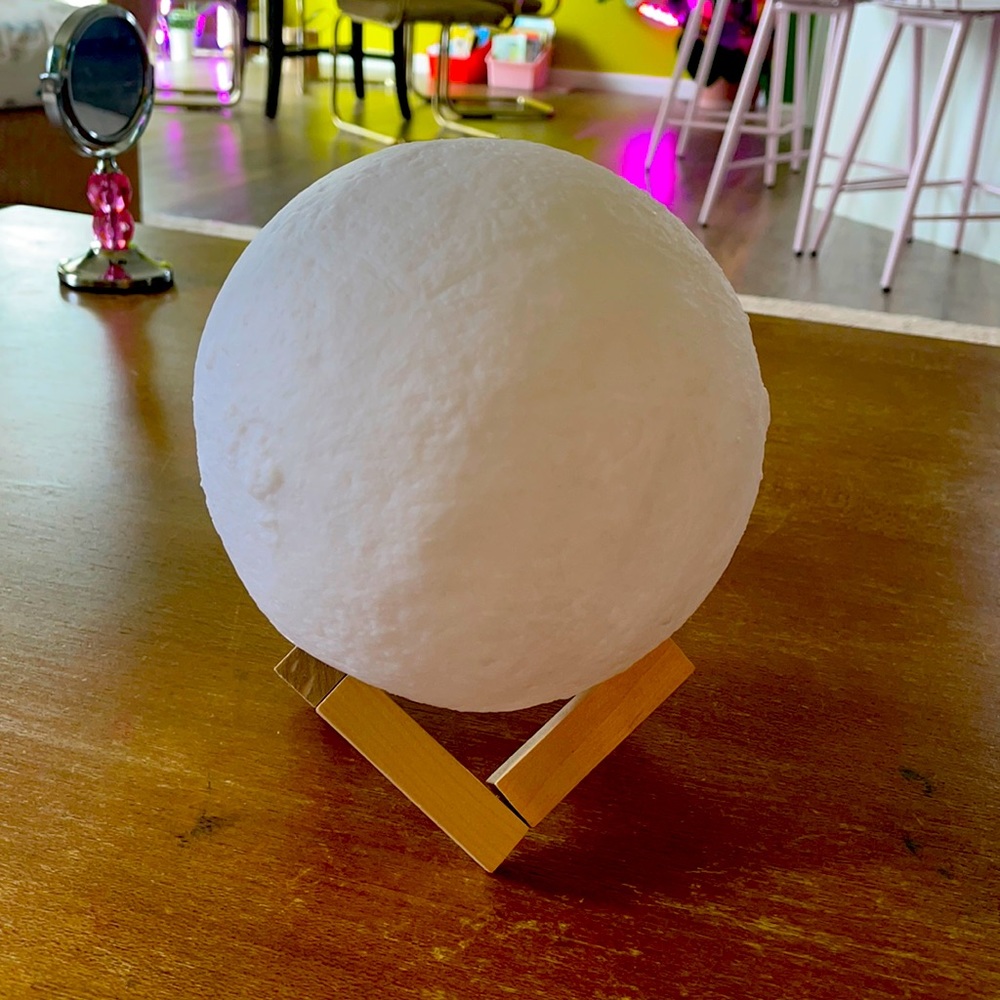 Moon Nightlight and stand